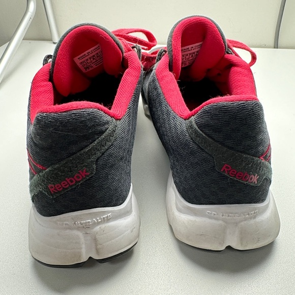 REEBOK CLASSIC 3D Ultralite Sneaker Womens Running Trainer Charcoal Gray Red 7.5 - Picture 5 of 8